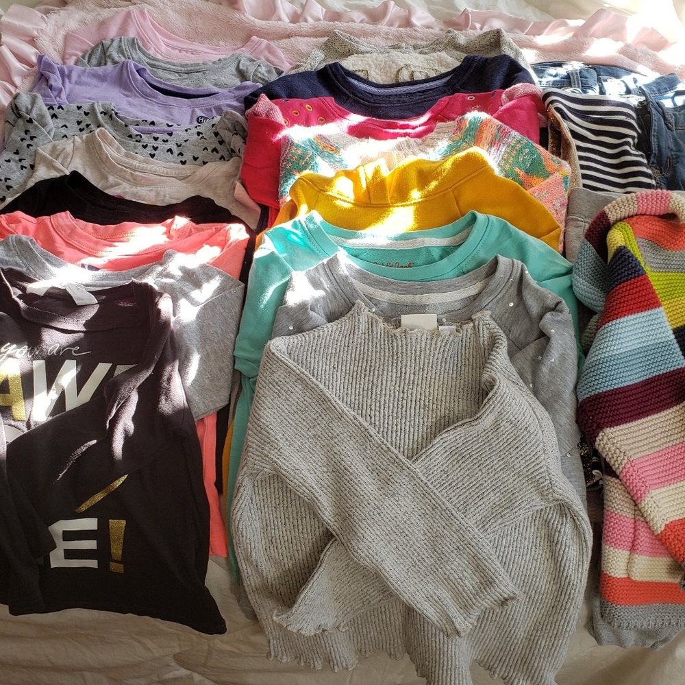 Lot of 18-24 & 2T toddler clothes